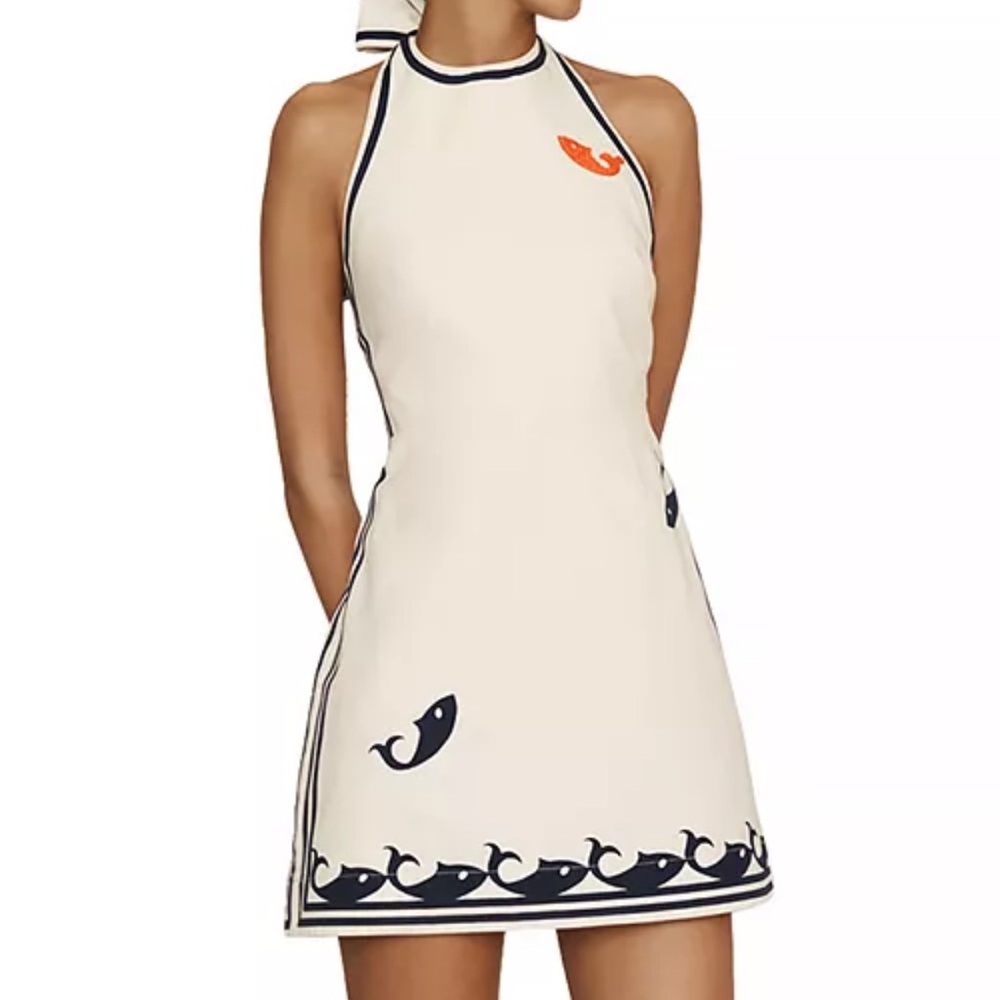 NWT: Alemais Marine Mini Dress (size US 2/AU 6